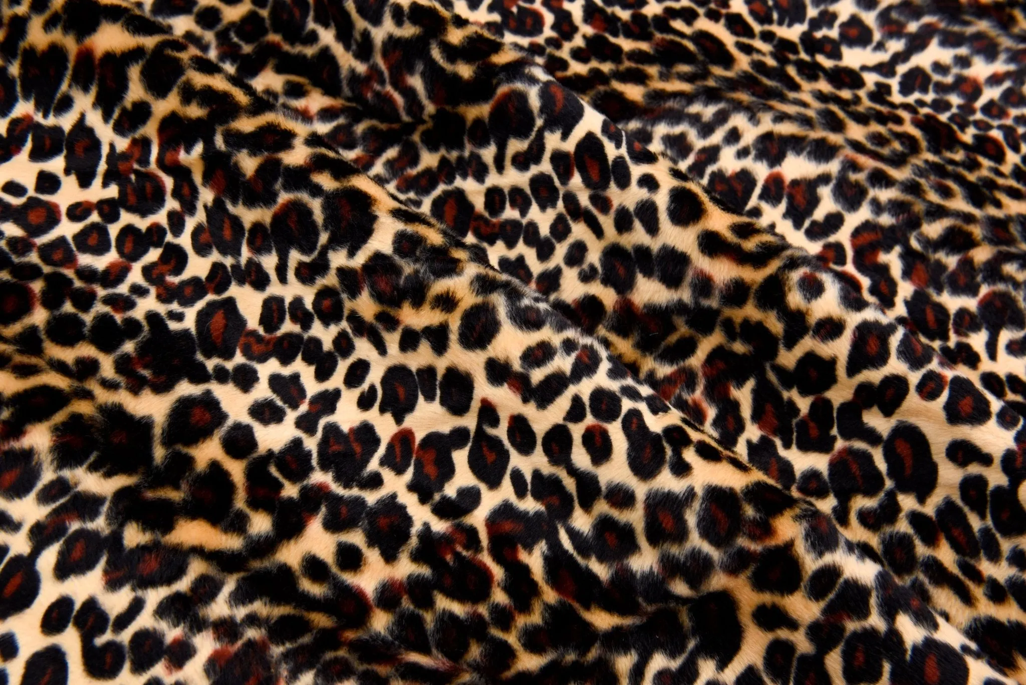 Velboa Pony Skin Faux Fur Print Fabric