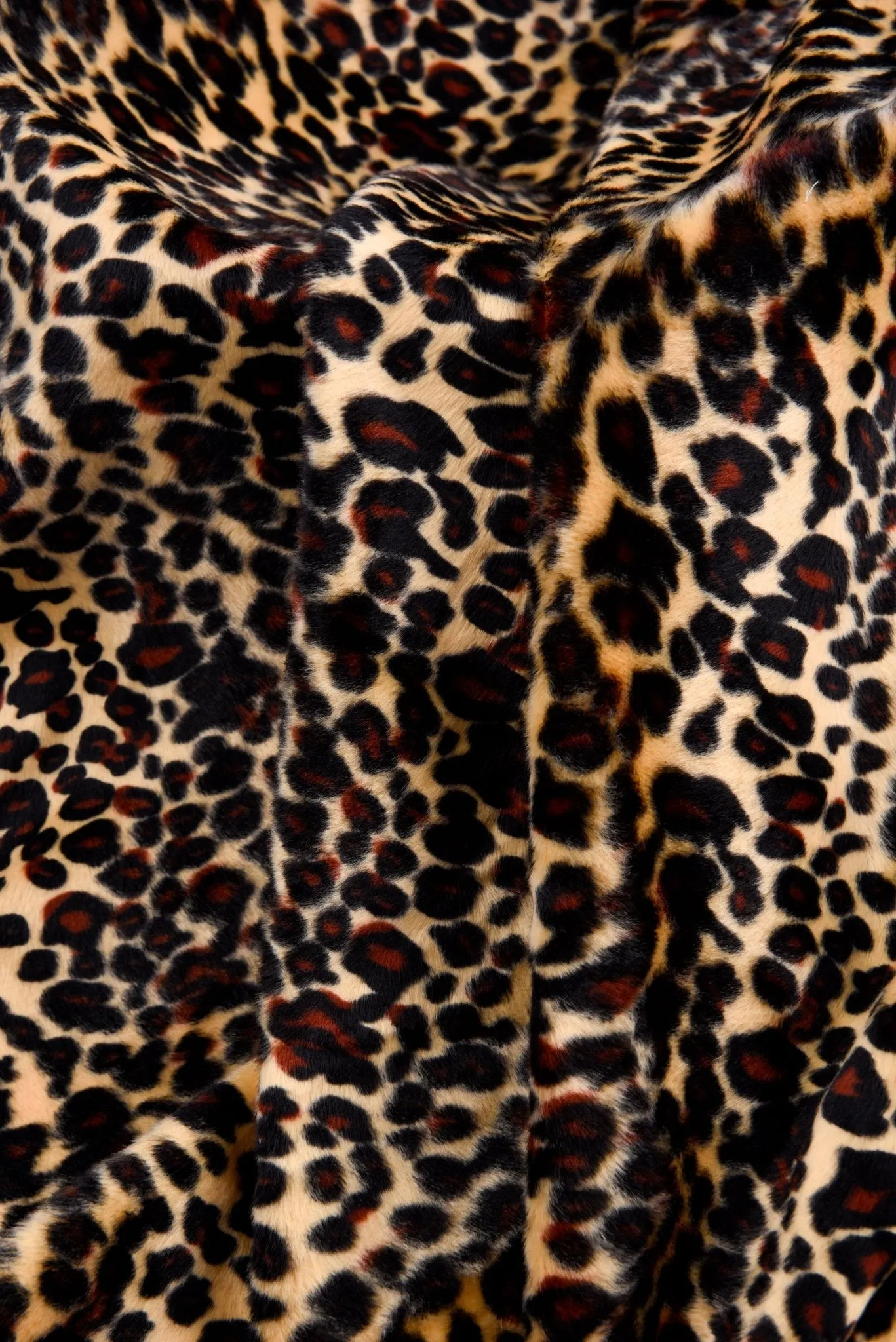 Velboa Pony Skin Faux Fur Print Fabric