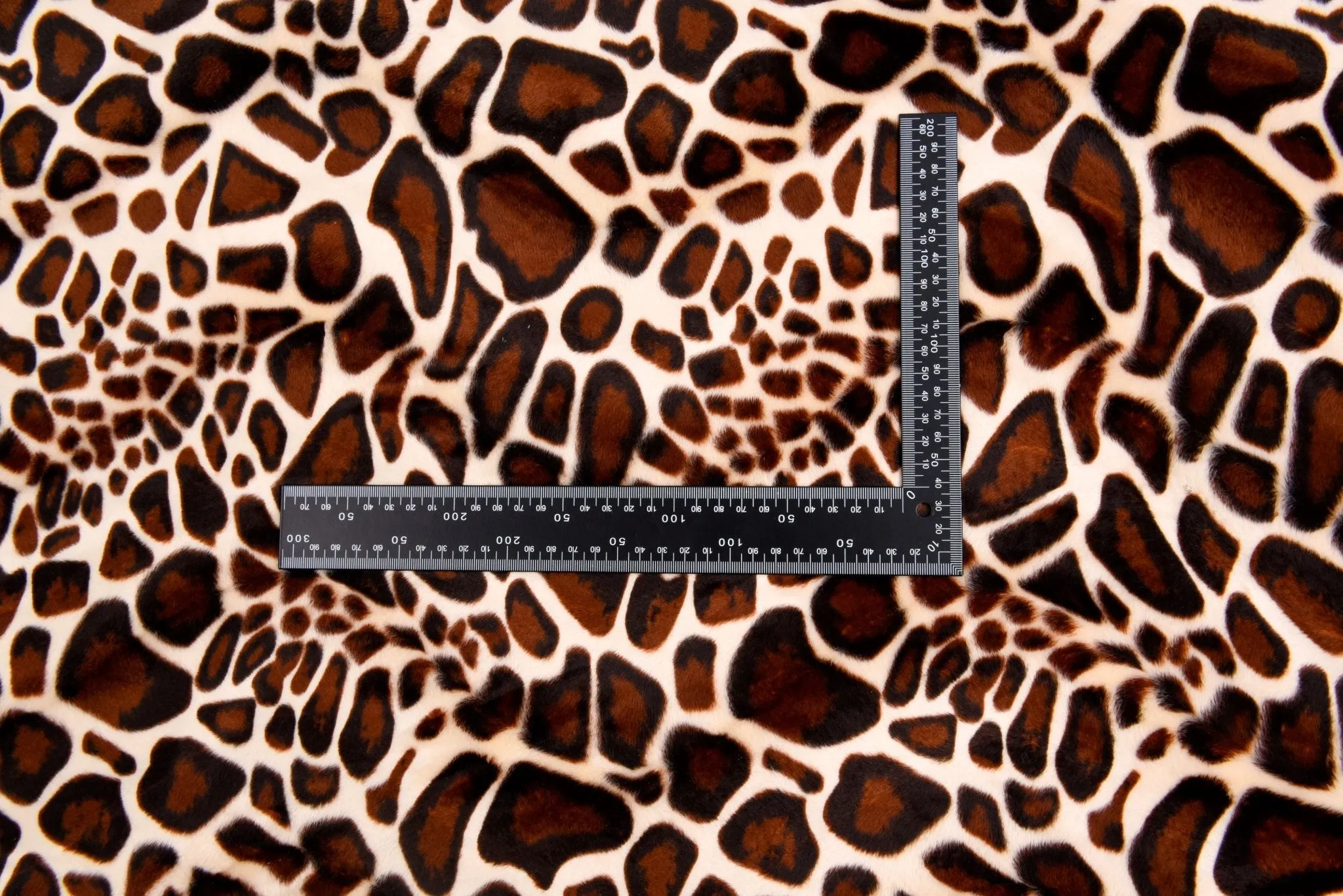 Velboa Pony Skin Faux Fur Print Fabric