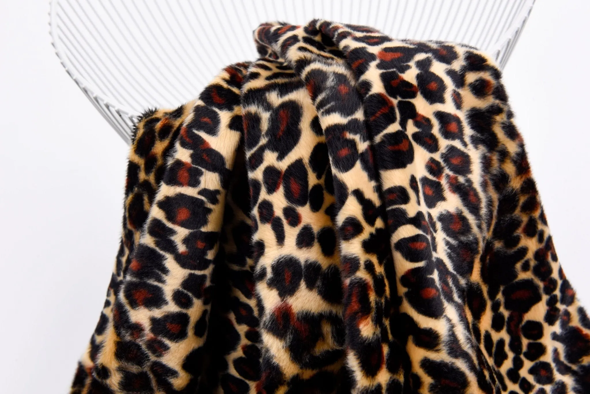 Velboa Pony Skin Faux Fur Print Fabric