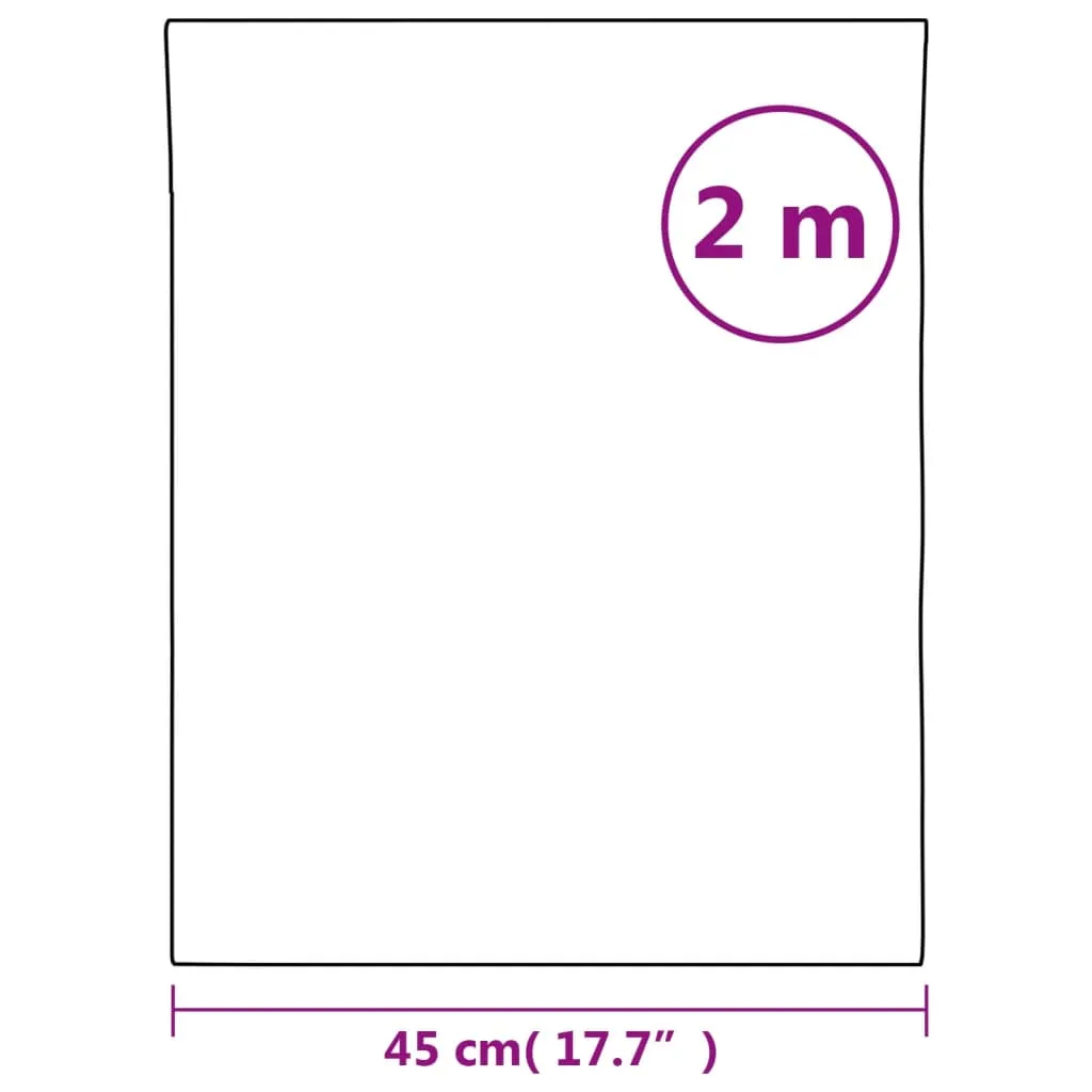 vidaXL Mirror Films 2 pcs Self-Adhesive 45x200 cm PET
