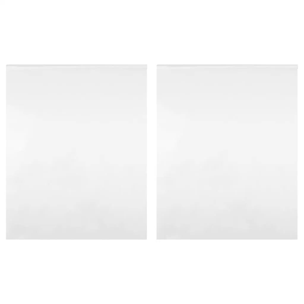 vidaXL Mirror Films 2 pcs Self-Adhesive 45x200 cm PET
