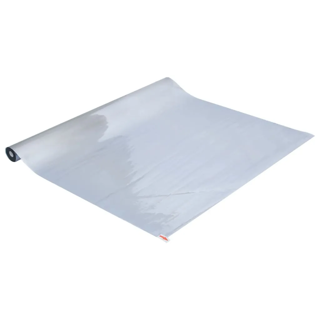 vidaXL Solar Film Static Reflective Effect Silver 60x500 cm PVC