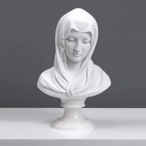 Virgin Mary Bust Sculpture (Medium)