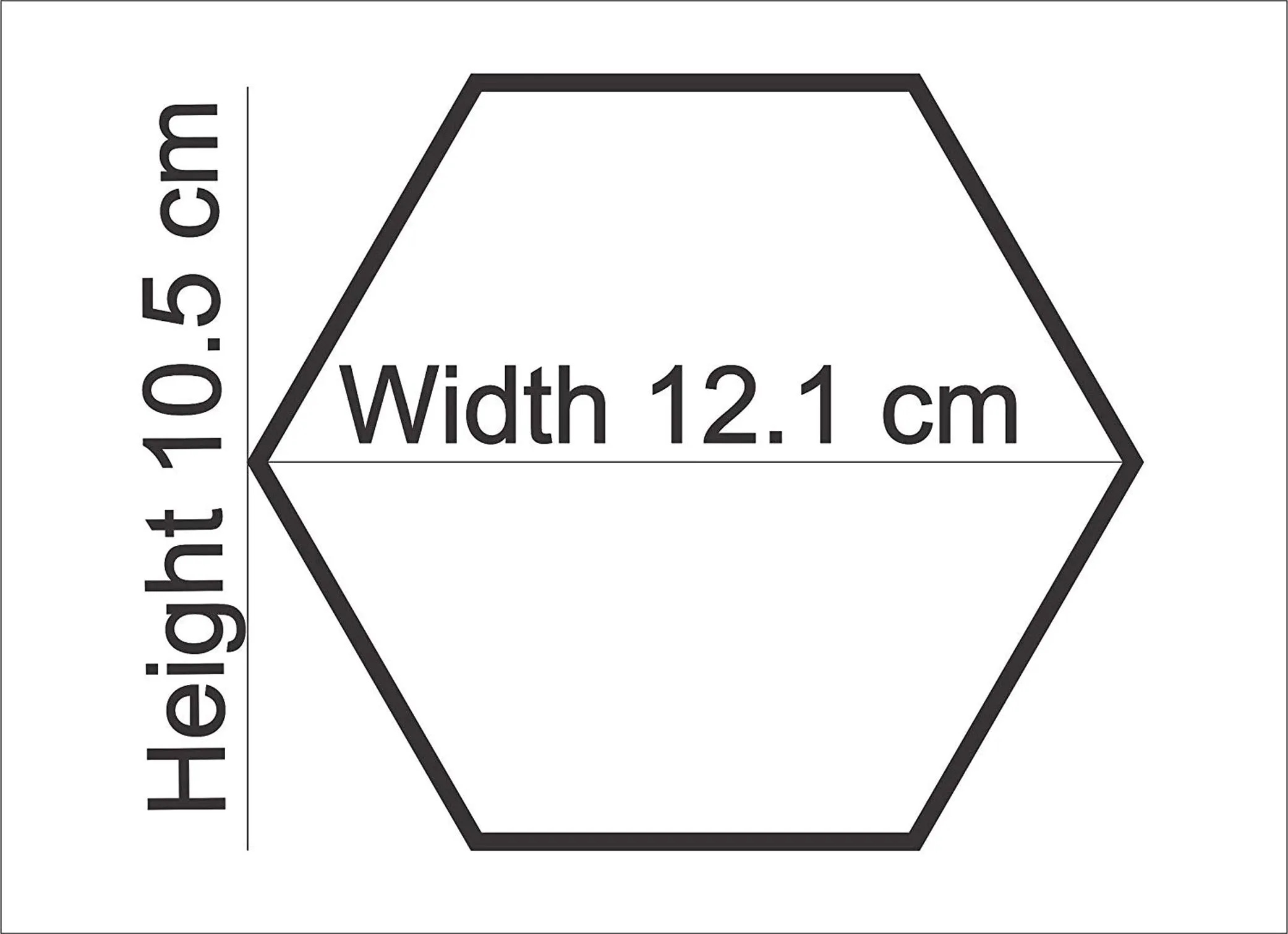 Wall1ders 31 Hexagon Browns with 10 Butterflies, Hexagon Mirror Stickers for Wall, Mirror Stickers for Wall, Acrylic Stickers, Wall Mirror Stickers, Wall Stickers for Bedroom, Hall, Home Offices