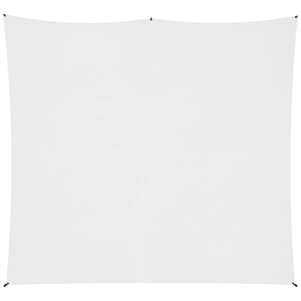 Westcott X-Drop Pro Water-Resistant Backdrop Kit | High-Key White, 8 x 8'