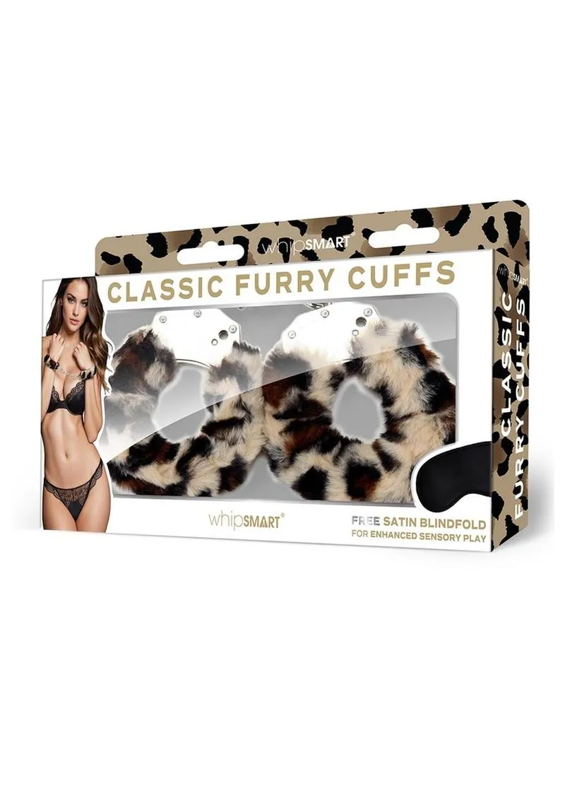 WhipSmart Furry Cuffs with Eye Mask