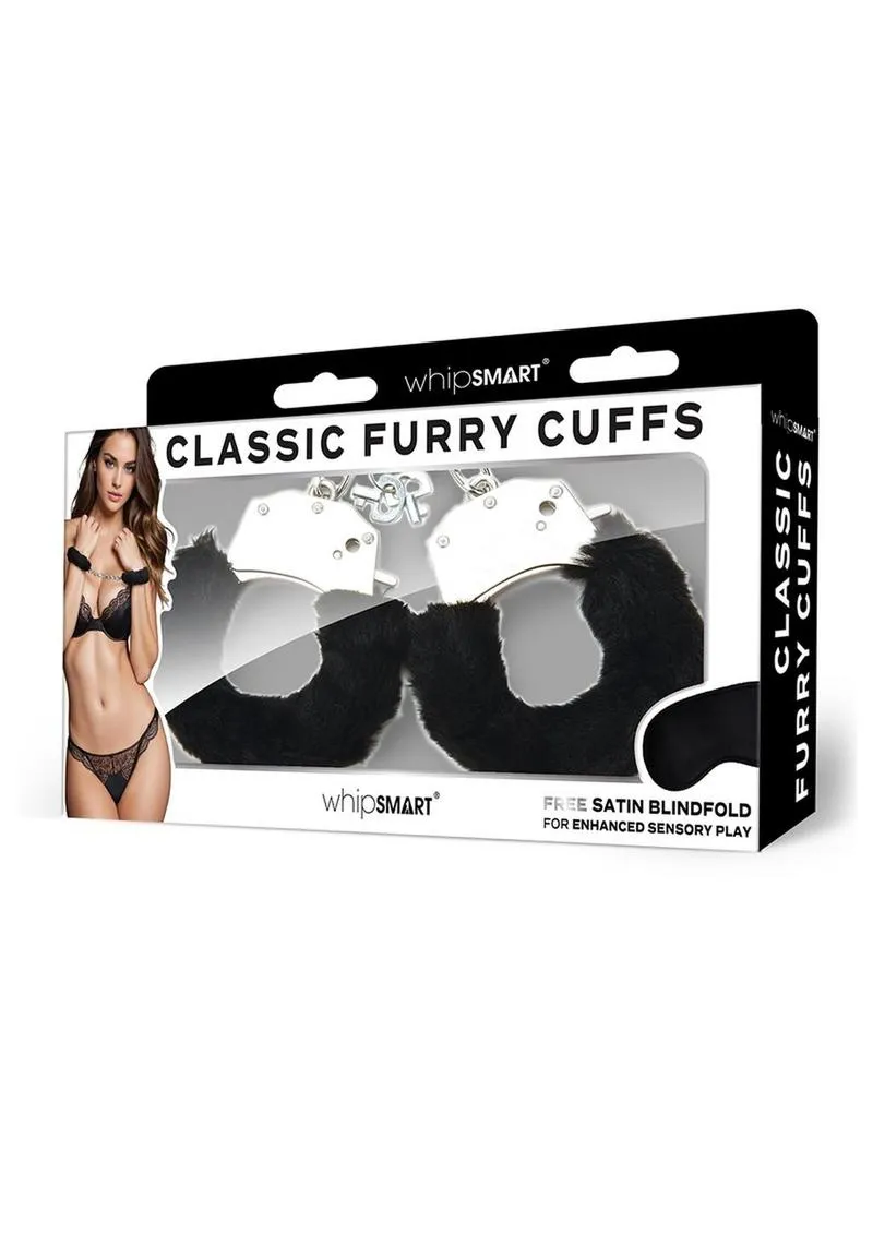 WhipSmart Furry Cuffs with Eye Mask