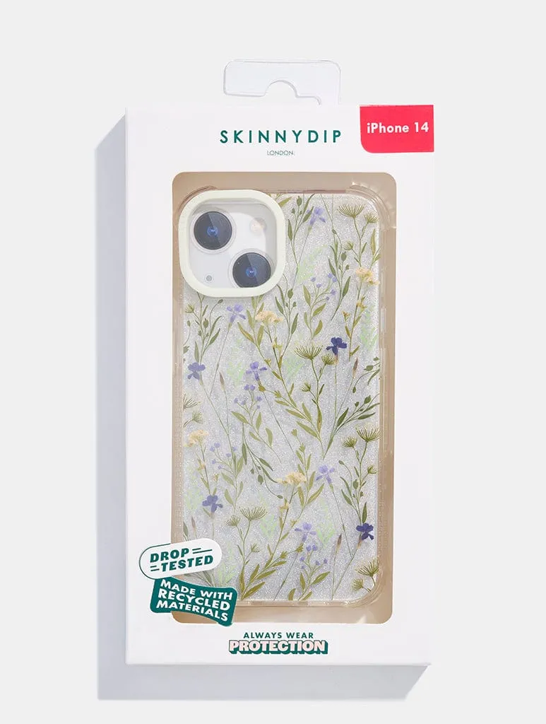 Wildflower Thistle Shock iPhone Case