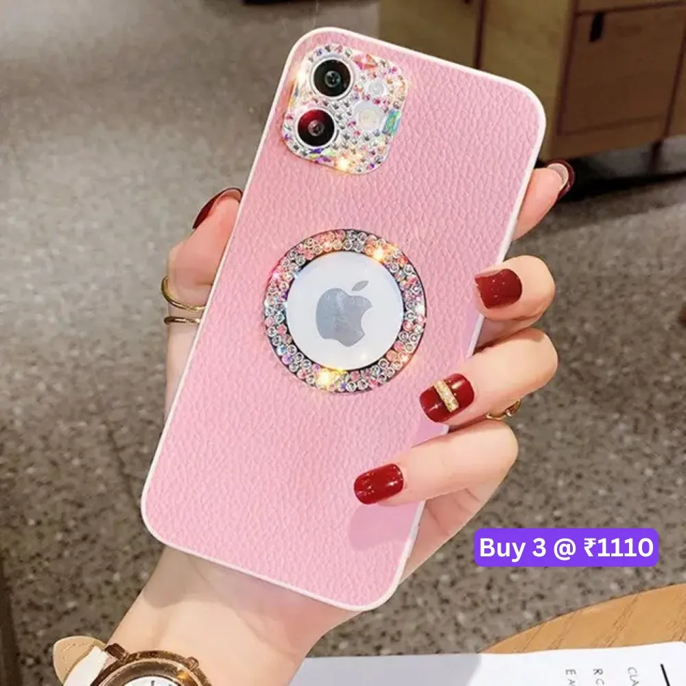 Women Diamond Camera Lens Protection Cover - iPhone 7