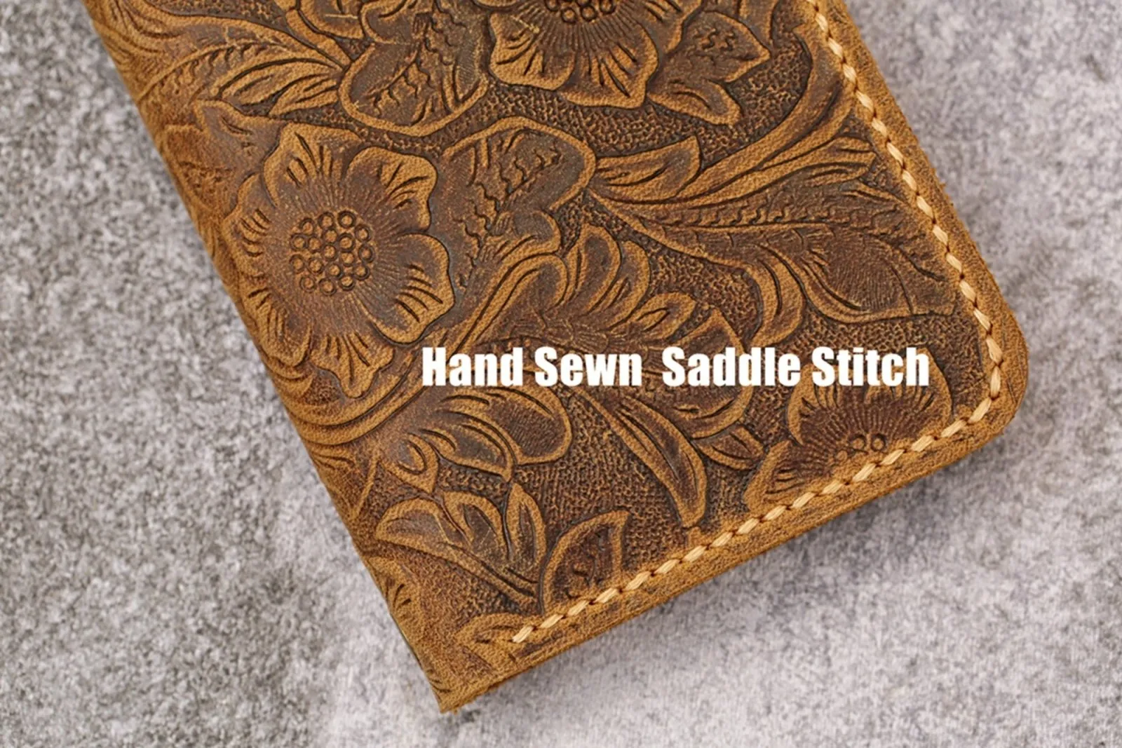 Women embossing leather iPhone 14 13 12 pro wallet case iPhone 13 12 mini wallet tooled leather iPhone X XS Max wallet case cover