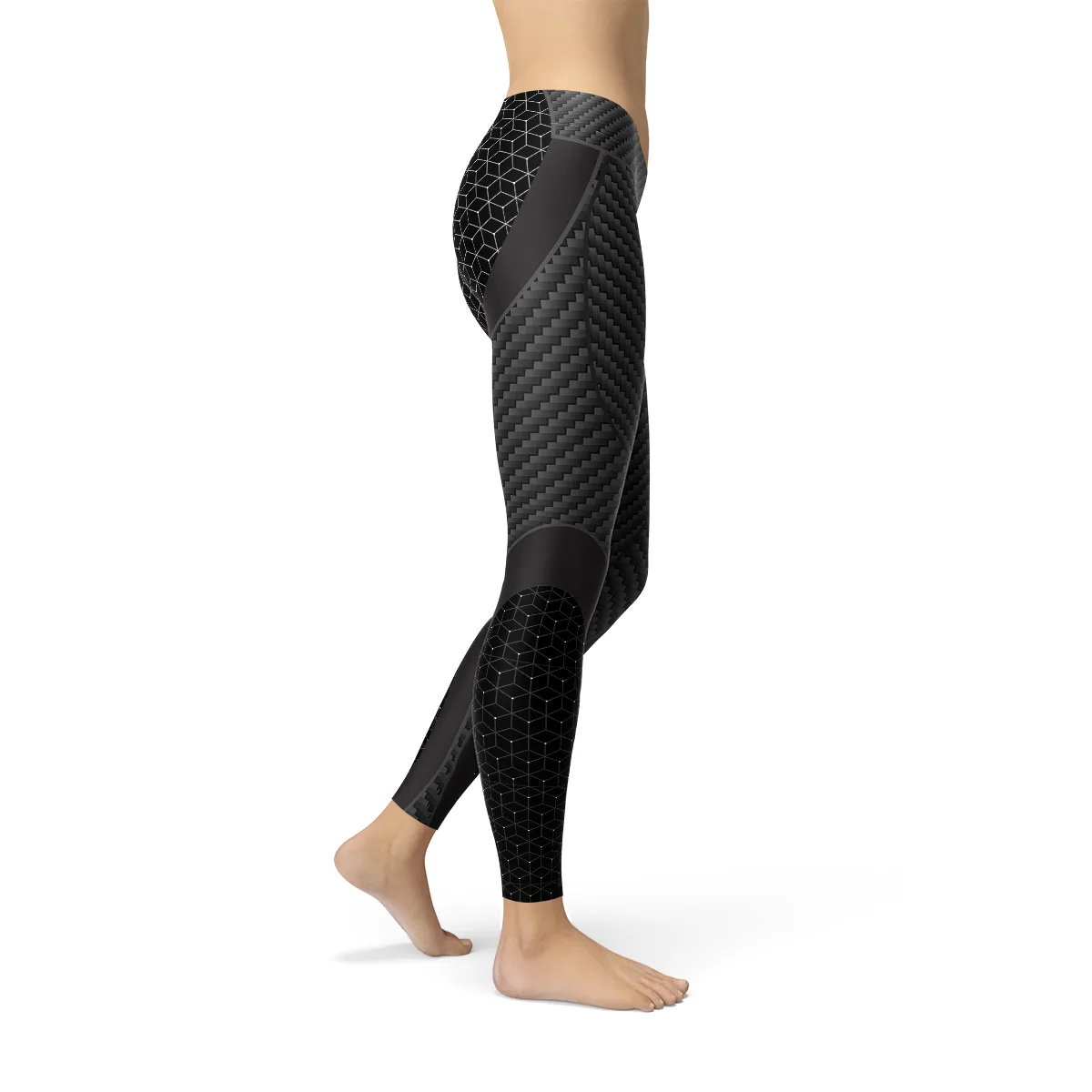 Women’s Carbon Fiber Sports Leggings