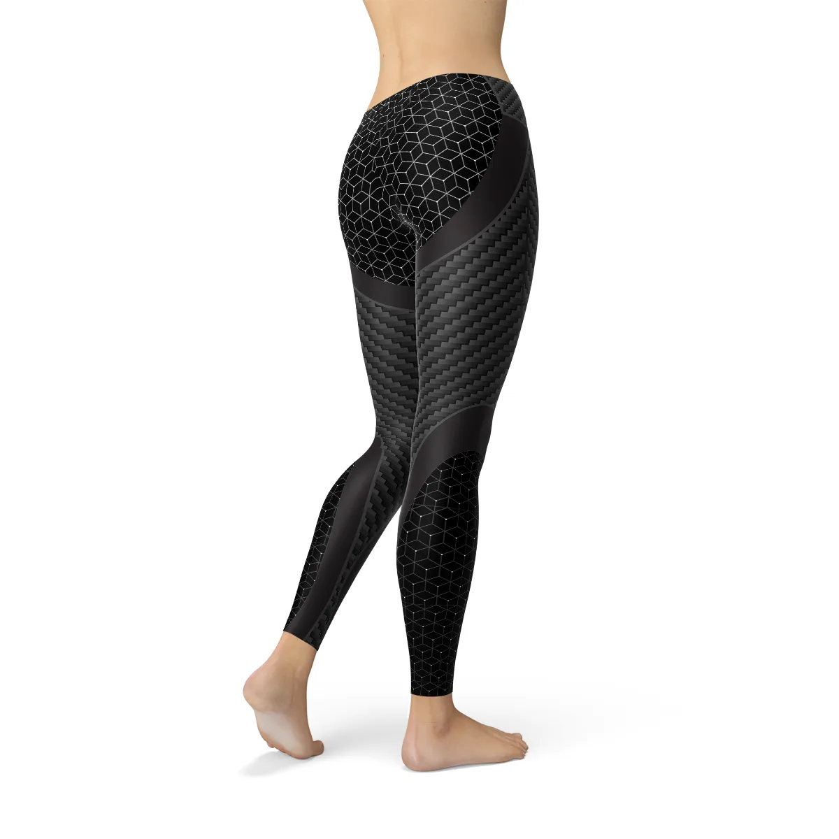 Women’s Carbon Fiber Sports Leggings