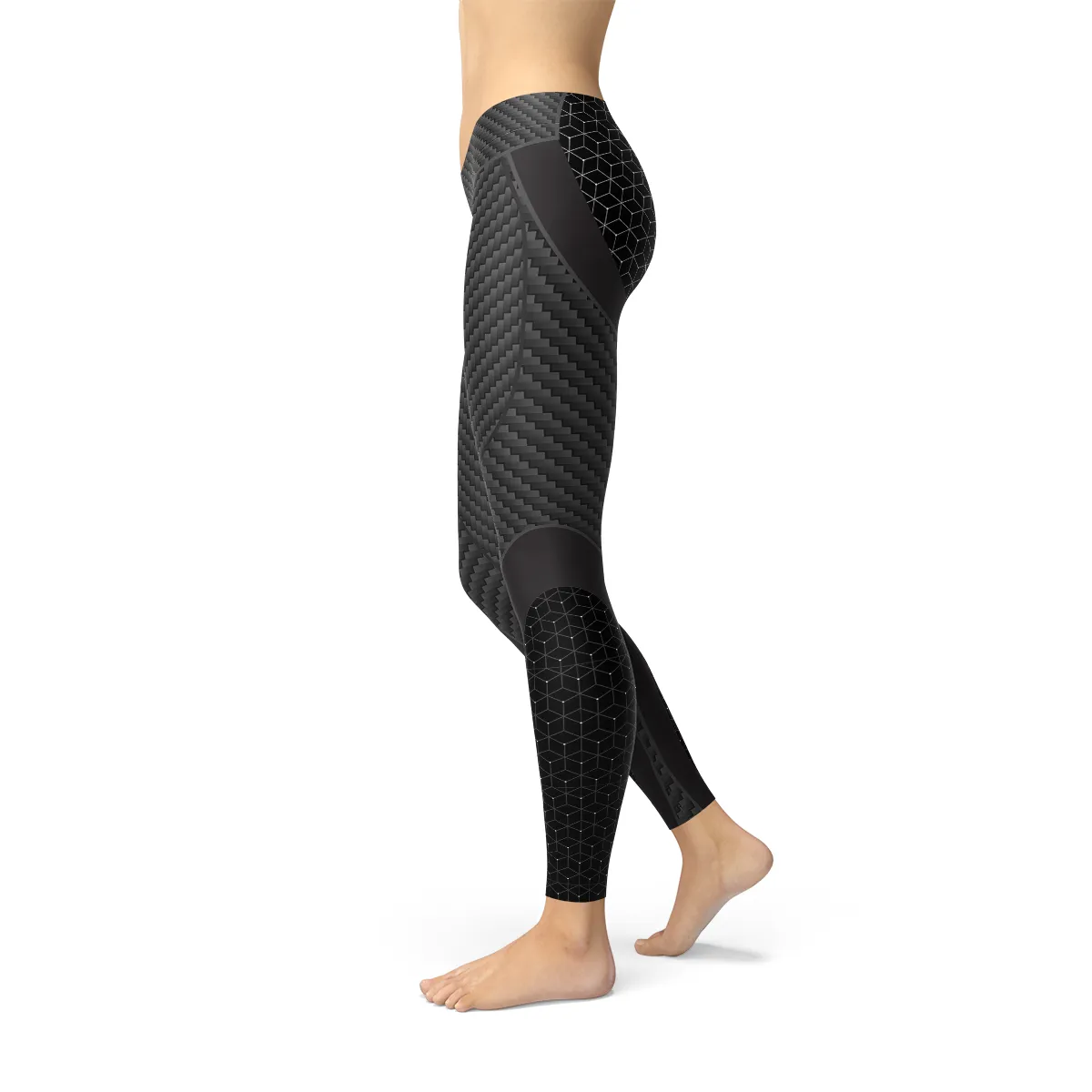 Women’s Carbon Fiber Sports Leggings