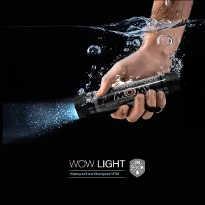 Wow Sports Waterproof Lantern & Flashlight (19-5180/5190)