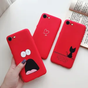 XCZJ Cut Soft Silicone Phone Case