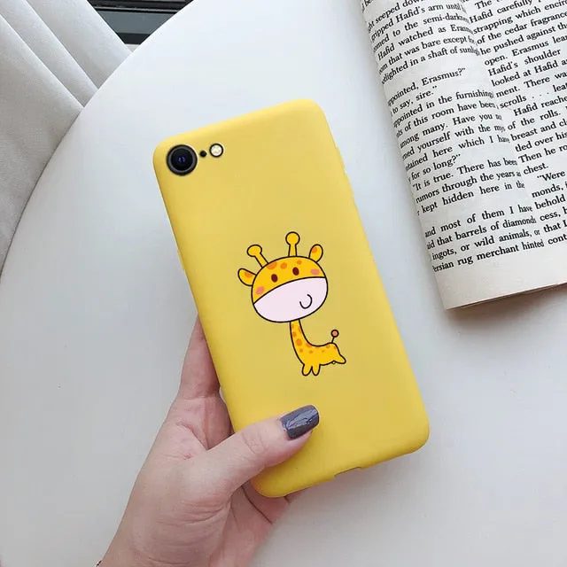XCZJ Cut Soft Silicone Phone Case