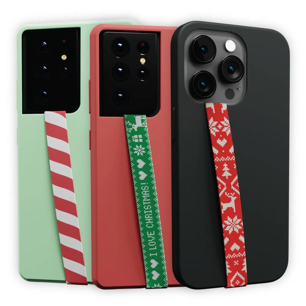 XMAS Phone Straps 3-Pack
