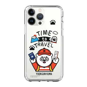 Yookgun Kuma 肉緊熊 Clear Case / iPhone Case / Android Case / Samsung Case 正版授權 全包邊氣囊防撞手機殼 (YGK82)