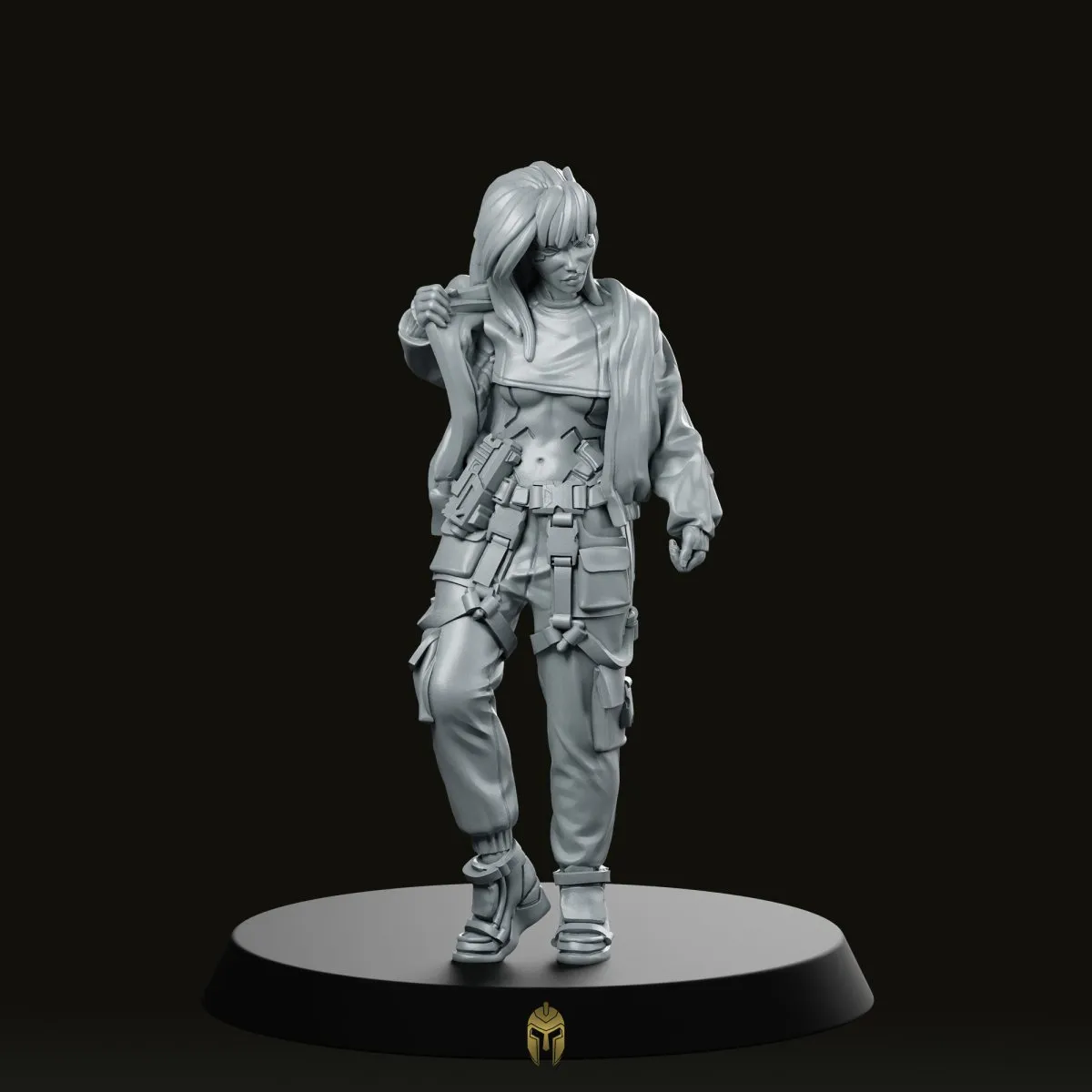 Yumiko 05b Cyberpunk Miniature