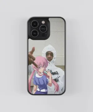 Yuno Gasai Anime Glass Phone Case Cover