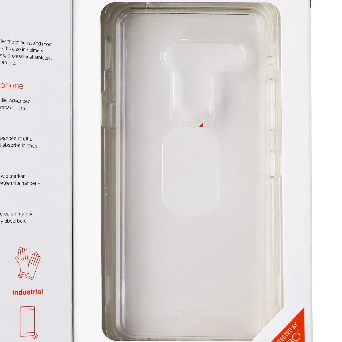 ZAGG Crystal Palace Series Hybrid Case for LG G8 ThinQ Smartphones - Clear