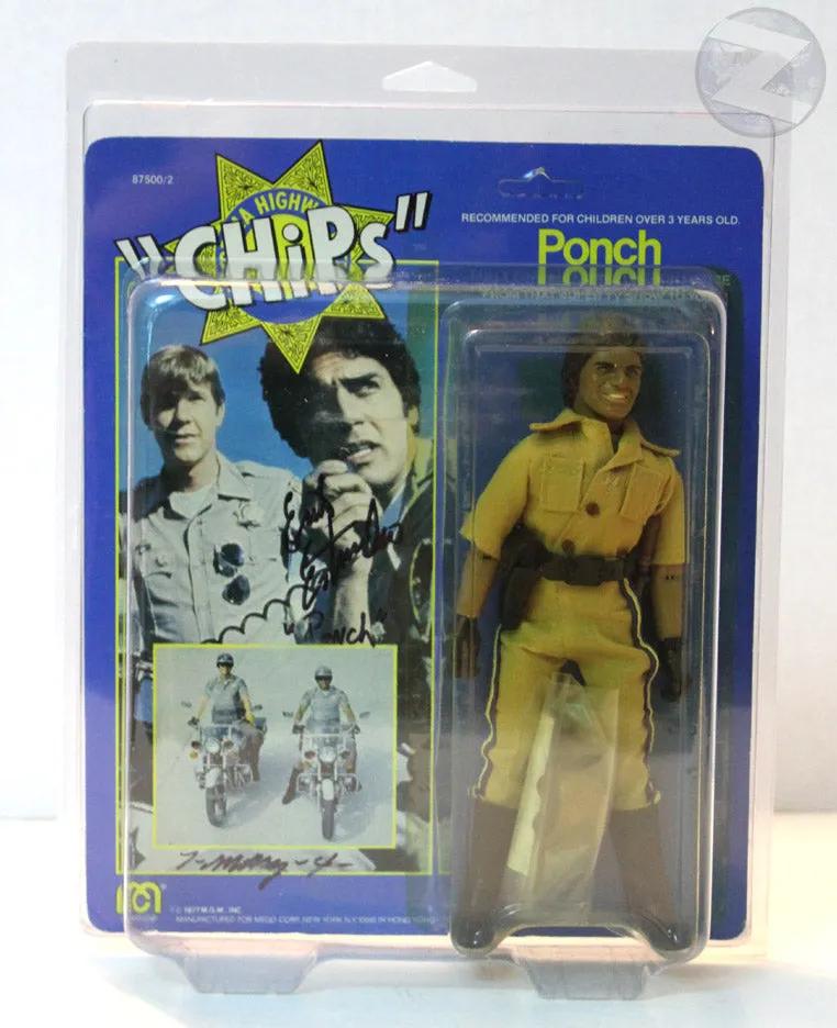 ZOLOWORLD PROTECTIVE CASE FOR MEGO LARGE CARD STYLE MOC ACTION FIGURES STAR TREK POTA CHIPS